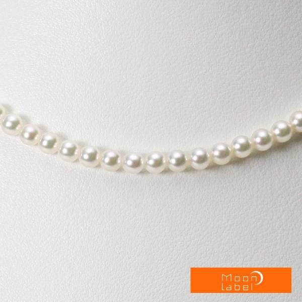 [ムーンレーベル 公式] ベビーパール ネックレス レディース あこや真珠  4.0mm ベビーパー...
