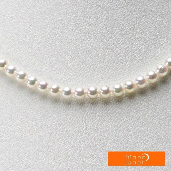 [ムーンレーベル 公式] ベビーパール ネックレス レディース あこや真珠 4.0mm ベビーパール...
