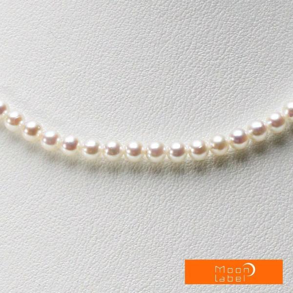 [ムーンレーベル 公式] ベビーパール ネックレス レディース あこや真珠 4.0mm ベビーパール...