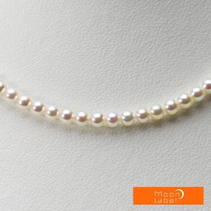 5連ベビーパールV字ネックレス アコヤ真珠 3.5-4mm 伊勢志摩産 アコヤ