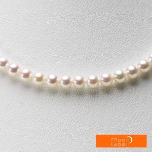 伊勢志摩産あこや真珠　パールネックレス　3.5-4.5ｍｍ ベビーパールネックレス ブルー系アコヤ真珠 3.5-4mm 伊勢志摩産