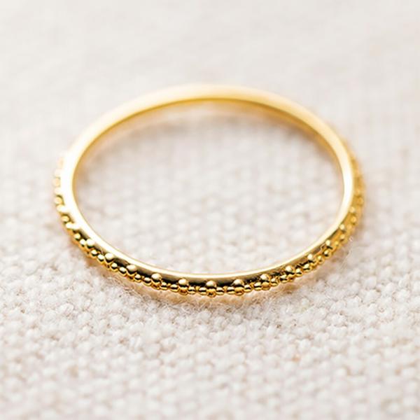 [ムーンレーベル 公式] ゴールド リング 指輪 Radiant Gems リング ゴールド K18...