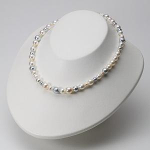 ムーンレーベル 公式] パール ネックレス レディース あこや真珠 6.0