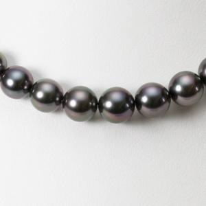 南洋黒蝶パールネックレス11mm〜14.7mm : 宝寿堂 Yahoo!店