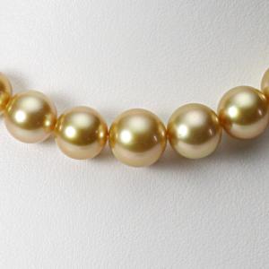 [ムーンレーベル 公式] パール ネックレス 南洋真珠 10-12mm 白蝶 真珠 ネックレス レディース GW01210R22NG000000