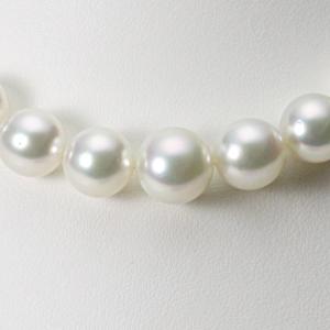 [ムーンレーベル 公式] パール ネックレス 南洋真珠 11-13mm 白蝶 真珠 ネックレス レディース GW01311O32WH000000