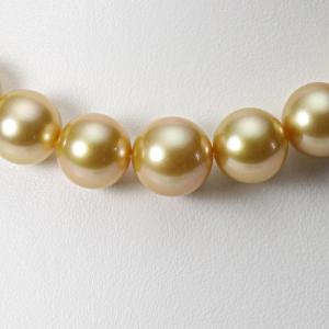 [ムーンレーベル 公式] パール ネックレス 南洋真珠 11-13mm 白蝶 真珠 ネックレス レディース GW01311R23NG000000