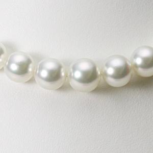 [ムーンレーベル 公式] パール ネックレス 南洋真珠 11-13mm 白蝶 真珠 ネックレス レディース GW01311R31WH000000