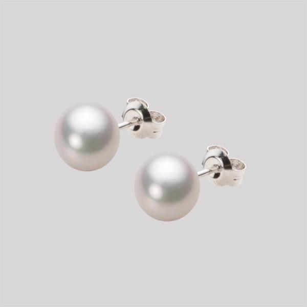 [ムーンレーベル 公式] パール ピアス レディース あこや真珠 7.0mm アコヤ 真珠 ピアス ...