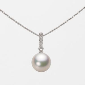 ムーンレーベル 公式] パール ネックレス 南洋真珠 11-13mm 白蝶 真珠