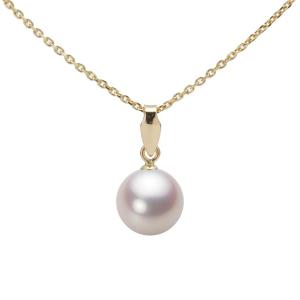 ムーンレーベル 公式] パール ペンダント レディース 7.5mm アコヤ