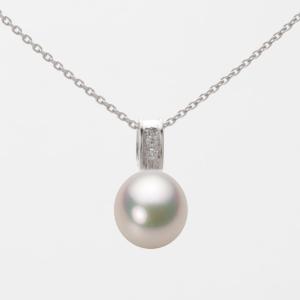 ムーンレーベル 公式] 南洋真珠 ネックレス 12mm 白蝶 真珠 ペンダント
