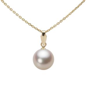 ムーンレーベル 公式] 南洋真珠 ネックレス 13mm 白蝶 真珠 ペンダント
