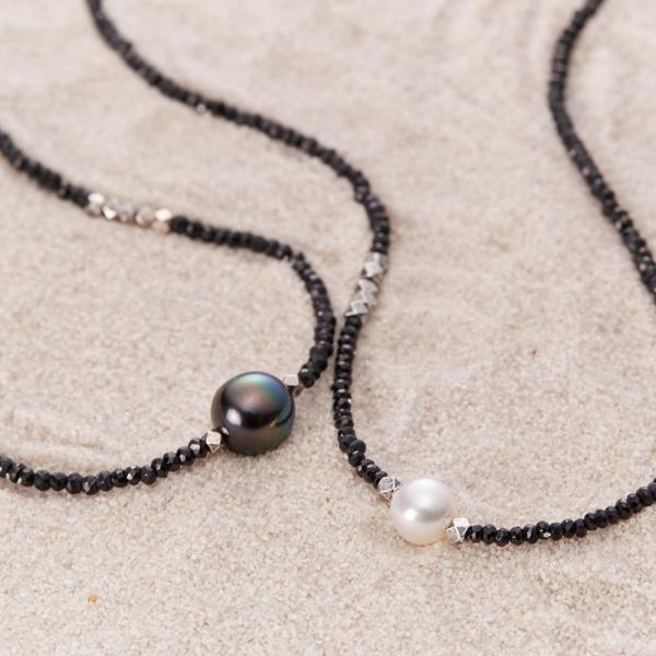 [ムーンレーベル 公式] ペア ネックレス ペア・パール スピネル ネックレス メンズ  レディース...