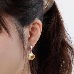 [ムーンレーベル 公式] 南洋真珠 ピアス 1...の詳細画像3