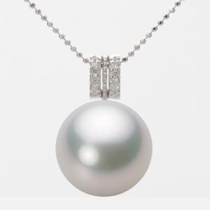 ムーンレーベル 公式] 南洋真珠 ネックレス 15mm 白蝶 真珠 ペンダント