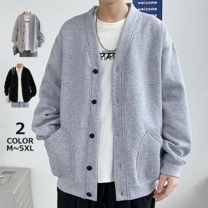カーディガン メンズ レディース 長袖 トップス カジュアル