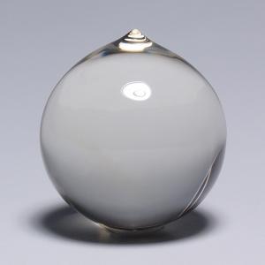 高品質 水晶BIGパーム♡♡No.2563 水晶花詰 コーヒーC/S（小） 水晶彫の丹心窯