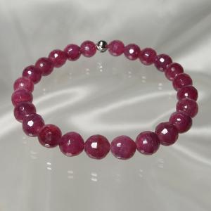 ガウリシャンカール産ヒマラヤ煙水晶10mm玉ブレスレット（内寸約15cm