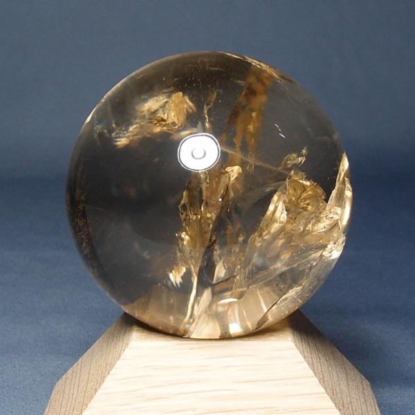 黄水晶玉（シトリン）玉 約62mm＜無着色＞　G1244