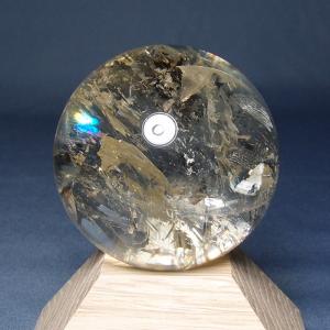 ガウリシャンカール産ヒマラヤ煙水晶10mm玉ブレスレット（内寸約15cm