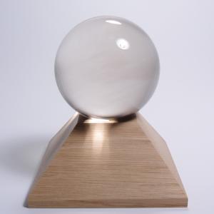 【Ａ−】最高級天然水晶玉 66.45mm（鑑別書付き）　SP0102