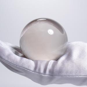 【A-】最高級天然水晶玉 66.45mm(鑑別...の詳細画像2