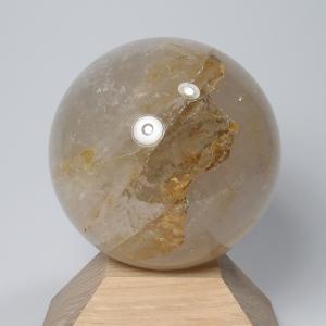 山梨県黒平産水晶玉93.0mm 3寸超えの大玉...の詳細画像2