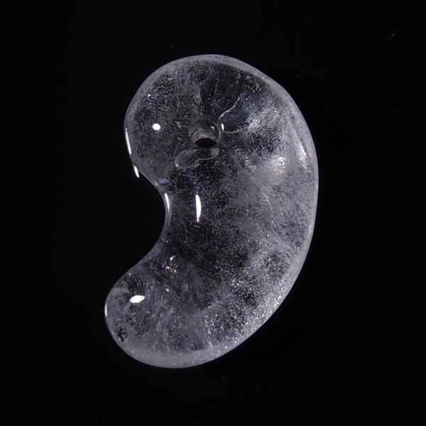 山梨県黒平産水晶勾玉  約30mm　YS338