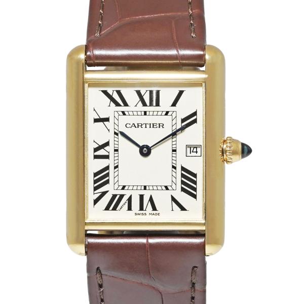 Cartier タンク ルイ LM Ref.W1529756 中古品 シルバー メンズ 腕時計
