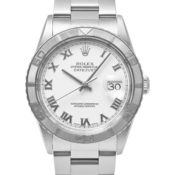 Y番 箱・保証書付き ROLEX デイトジャスト サンダーバード Ref.16264 ホワイトローマ...