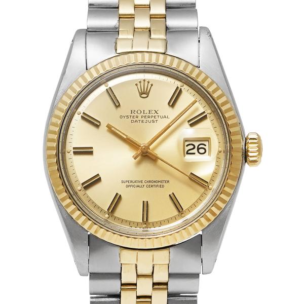 1973年前後 ROLEX デイトジャスト Ref.1601 アンティーク品 シャンパンゴールド メ...