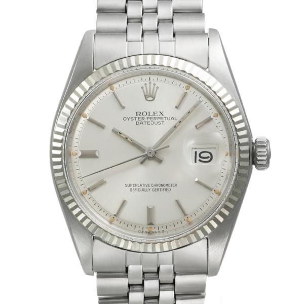 ROLEX デイトジャスト 内箱・1975年保証書付き Ref.1601 アンティーク品 メンズ 腕...