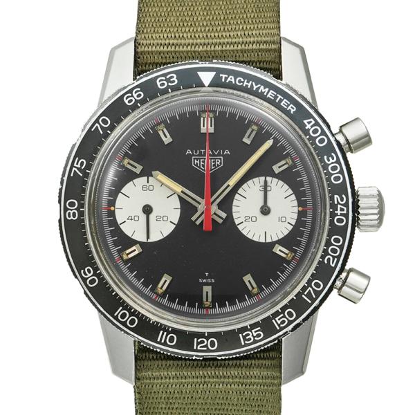 HEUER オータヴィア Tトップ 1960年代頃製造 Ref.7763 アンティーク品 メンズ 腕...