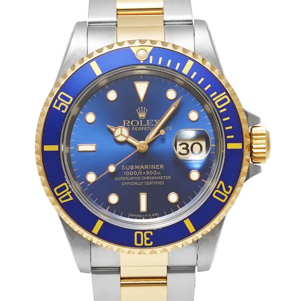 W番 箱・保証書付き ROLEX サブマリーナー デイト ブルー オールトリチウム Ref.1661...