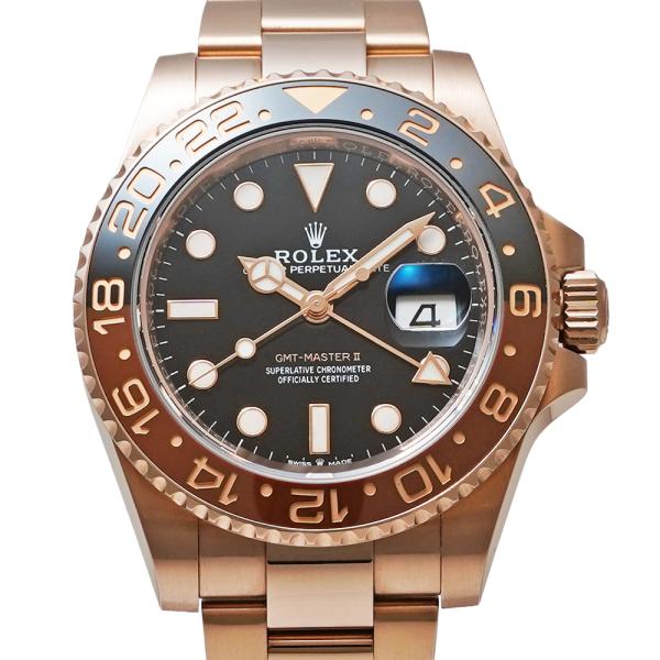 ルートビア 箱・2025年保証書付き ROLEX GMTマスター2  Ref.126715CHNR ...