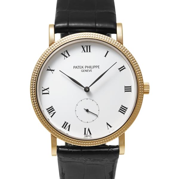 箱・1994年保証書付き PATEK PHILIPPE カラトラバ Ref.3919J-001 中古...