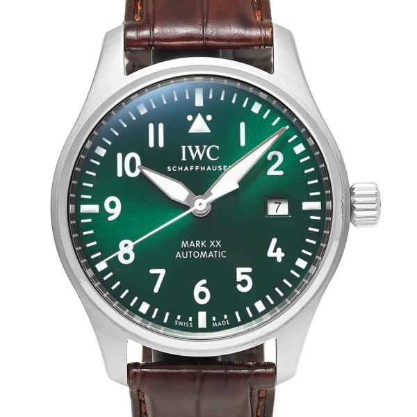 IWC パイロットウォッチ マーク XX Ref.IW328205 グリーン 中古品 メンズ 腕時計