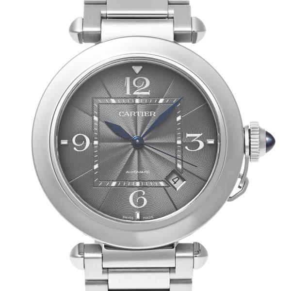 箱保証書ベルト付き Cartier パシャ ドゥ カルティエ 41mm Ref.WSPA0026 グ...