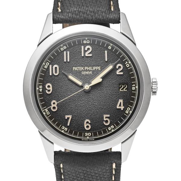 PATEK PHILIPPE カラトラバ Ref.5226G-001 グレー 中古品 メンズ 腕時計