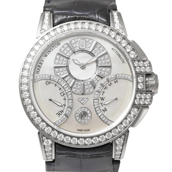 HARRY WINSTON オーシャン バイレトログラード ダイヤモンド Ref.OCEABI42W...