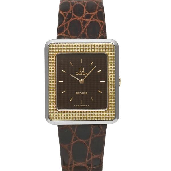 OMEGA デヴィル Ref.511.0512 ブラウン アンティーク品 レディース 腕時計
