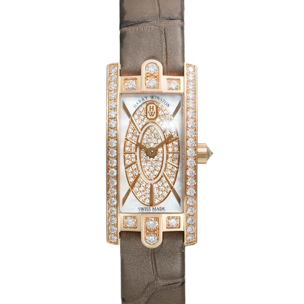 ハリーウィンストン アヴェニューCミニ エリプティック 箱・保証書付き Ref.AVCQHM16RR...