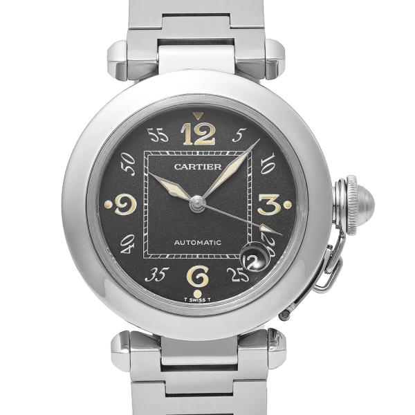 Cartier パシャC Ref.W31043M7 中古品 ユニセックス ブラック 腕時計