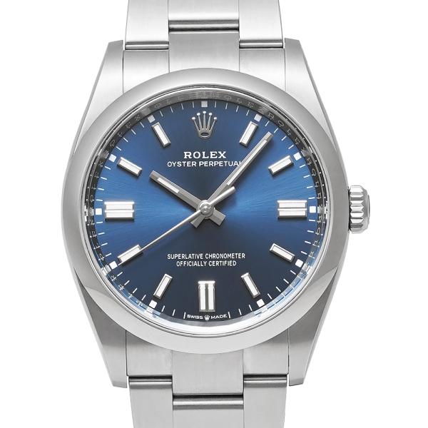 2022年保証書付き ROLEX オイスターパーペチュアル 36 ブライトブルー Ref.12600...