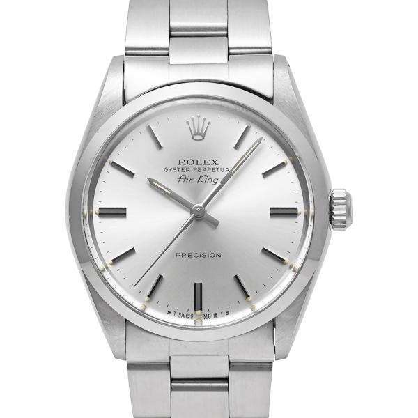 L番 最終年式 ROLEX エアキング Ref.5500 シルバー アンティーク品 メンズ 腕時計