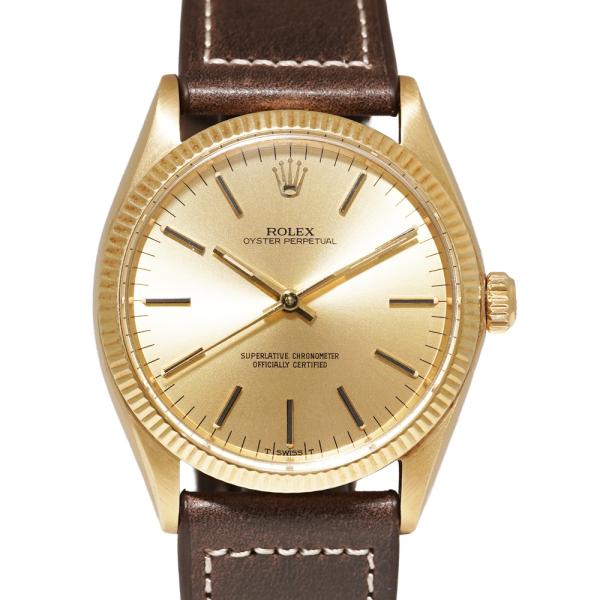 1968年前後 ROLEX オイスターパーペチュアル ブラックインデックス Ref.1005 アンテ...