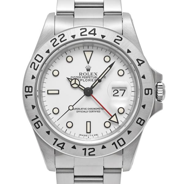 ROLEX エクスプローラー2 W番 Ref.16570 ホワイト 中古品 メンズ 腕時計