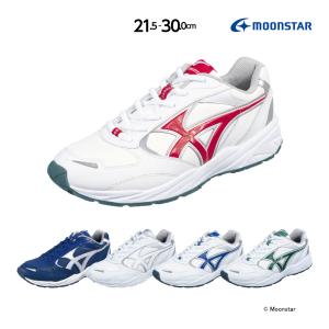 スニーカー 子供靴 グランド グラウンドシューズ 学校 入学 白 ムーンスター moonstar SCアスレチック007 (21.5cm-30.0cm) 2E [セール] セ再9月5日