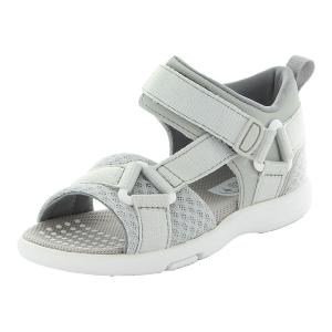 ムーンスター キャロット [在18.0cmセール] moonstar carrot 子供靴 サンダル 抗菌防臭 急速乾燥 MS C2281 グレイ